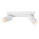 Lucide CLUBS - Spot plafond - 2xGU10 - Blanc 