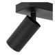 Lucide CLUBS - Spot plafond - 2xGU10 - Noir 