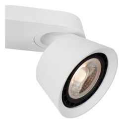 Lucide TRIGONO - Spot plafond - 2xGU10 (ES111) - Blanc 