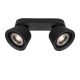 Lucide TRIGONO - Spot plafond - 2xGU10 (ES111) - Noir 