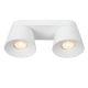 Lucide TRIGONO - Spot plafond - 2xGU10 - Blanc 