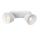 Lucide TRIGONO - Spot plafond - 2xGU10 - Blanc 