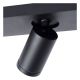 Lucide TAYLOR - Spot plafond Salle de bains - LED Dim to warm - GU10 - 2x5W 2200K/3000K - IP44 - Noir 