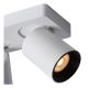 Lucide NIGEL - Spot plafond - LED Dim to warm - GU10 - 3x5W 2200K/3000K - Blanc 