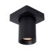 Lucide NIGEL - Spot plafond - LED Dim to warm - GU10 - 1x5W 2200K/3000K - Noir 