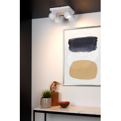 Lucide FAVORI - Spot plafond - 4xGU10 - Blanc 