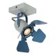 Lucide PICTO - Spot plafond Chambres d'enfant - 1xGU10 - Bleu 