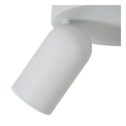 Lucide PUNCH - Spot plafond - Ø 21 cm - 3xGU10 - Blanc 