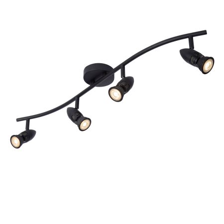 Lucide CARO - Spot plafond - 4xGU10 - Noir 