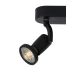 Lucide JASTER-LED - Spot plafond - LED - GU10 - 2x5W 2700K - Noir 