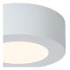 Lucide BRICE-LED - Plafonnier Salle de bains - Ø 11,7 cm - LED Dim. - 1x8W 3000K - IP44 - Blanc 