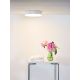 Lucide CERES-LED - Plafonnier Salle de bains - Ø 21,5 cm - LED Dim. - 1x30W 3000K - IP44 - Blanc 