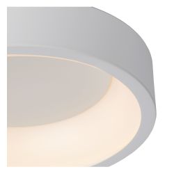 Lucide TALOWE LED - Plafonnier - Ø 80 cm - LED Dim. - 1x80W 3000K - Blanc 