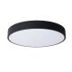 Lucide UNAR - Plafonnier - Ø 39,5 cm - LED Dim. - 1x24W 2700K - 3 StepDim - Noir 