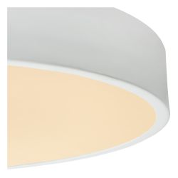 Lucide UNAR - Plafonnier - Ø 30 cm - LED Dim. - 1x18W 2700K - 3 StepDim - Blanc 