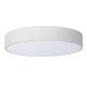 Lucide UNAR - Plafonnier - Ø 30 cm - LED Dim. - 1x18W 2700K - 3 StepDim - Blanc 