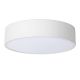 Lucide UNAR - Plafonnier - Ø 20 cm - LED Dim. - 1x12W 2700K - 3 StepDim - Blanc 