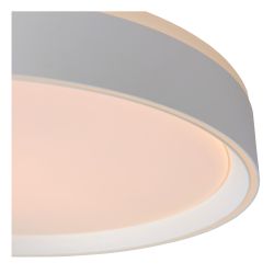 Lucide NURIA - Plafonnier - Ø 40 cm - LED Dim. - 1x24W 2700K - 3 StepDim - Blanc 