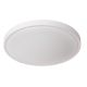 Lucide DASHER - Plafonnier Salle de bains - Ø 41 cm - LED - 1x24W 2700K - IP44 - Détecteur De Mouvement - Blanc 