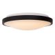 Lucide DASHER - Plafonnier Salle de bains - Ø 41 cm - LED - 1x24W 2700K - IP44 - Détecteur De Mouvement - Noir 