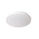 Lucide DASHER - Plafonnier Salle de bains - Ø 29,3 cm - LED - 1x12W 2700K - IP44 - Détecteur De Mouvement - Blanc 