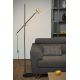 Lucide PHILINE - Lampadaire / lampe de lecture - 1xGU10 - Noir 