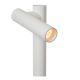 Lucide ANTRIM - Lampadaire / lampe de lecture Rechargeable - Batterie/Piles - LED Dim. - 2x2,2W 2700K - IP54 - Avec station de c