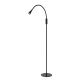 Lucide ZOZY - Lampadaire / lampe de lecture - LED Dim. - 1x4W 3000K - 3 StepDim - Noir 