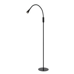 Lucide ZOZY - Lampadaire / lampe de lecture - LED Dim. - 1x4W 3000K - 3 StepDim - Noir