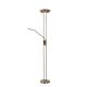 Lucide CHAMPION-LED - Lampadaire / lampe de lecture - LED Dim. - 3000K - Bronze 