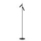 Lucide PHILON - Lampadaire / lampe de lecture - Ø 23 cm - LED Dim. - 2x4,5W 3000K - Noir 