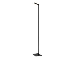 Lucide LAVALE - Lampadaire / lampe de lecture - LED Dim. - 1x3W 2700K - Noir 