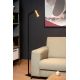 Lucide SYBIL - Lampadaire / lampe de lecture - 1xGU10 - Noir 