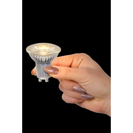 Lucide MR16 - Ampoule led - Ø 5 cm - LED Dim. - GU10 - 1x5W 2700K - Transparent 