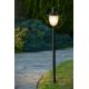 Lucide ARUBA - Lanterne / lampadaire exterieur Intérieur/Extérieur - 1xE27 - IP44 - Noir 