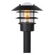 Lucide ZICO - Lanterne / lampadaire exterieur Intérieur/Extérieur - Ø 21,8 cm - 1xE27 - IP44 - Noir 