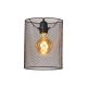 Lucide BASKETT - Abat-jour lampe - Ø 18 cm - Noir 