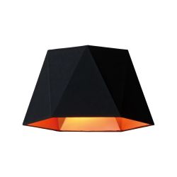 Lucide ALEGRO - Abat-jour lampe - Ø 42 cm - Noir 