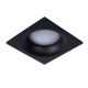 Lucide ZIVA - Spot encastrable Salle de bains - 1xGU10 - IP44 - Noir 