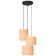 Lucide MAYA - Suspension - Ø 46 cm - 3xE27 - Crème 