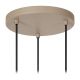 Lucide EVORA - Suspension - Ø 25 cm - 3xGU10 - Taupe 