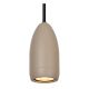 Lucide EVORA - Suspension - Ø 25 cm - 3xGU10 - Taupe 