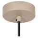 Lucide EVORA - Suspension - Ø 10 cm - 1xGU10 - Taupe 