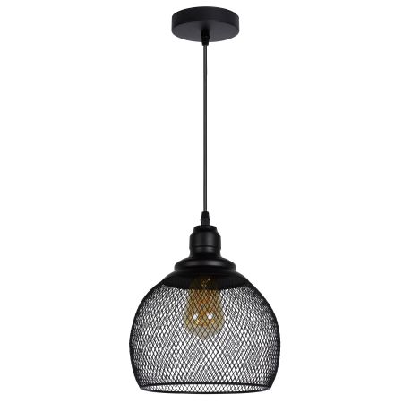 Lucide MESH - Suspension - Ø 22 cm - 1xE27 - Noir 