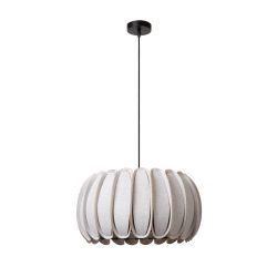 Lucide SPENCER - Suspension - Ø 40 cm - 1xE27 - Gris 