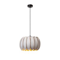 Lucide SPENCER - Suspension - Ø 30 cm - 1xE27 - Gris 