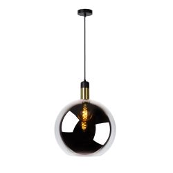 Lucide JULIUS - Suspension - Ø 40 cm - 1xE27 - Fumé 