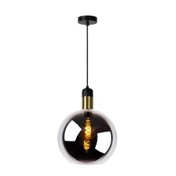 Lucide JULIUS - Suspension - Ø 28 cm - 1xE27 - Fumé 