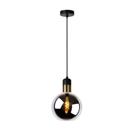 Lucide JULIUS - Suspension - Ø 20 cm - 1xE27 - Fumé 