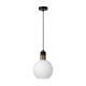 Lucide JULIUS - Suspension - Ø 20 cm - 1xE27 - Opalin 